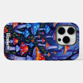 Levendig bos van schimmels Case-Mate iPhone case (Achterkant (horizontaal))