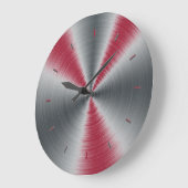 Levendig Bourgondië bespat Één Kleur Grote Klok (Hoek)