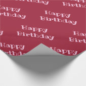 levendig Bourgondië Cadeaupapier (Hoek)