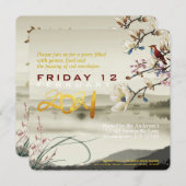 Levendig bucolische scène Chinees 0x jaar 2021 PIn (Voorkant / Achterkant)