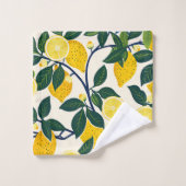 Levendig citroenboompje bad handdoek (Wasdoekje)