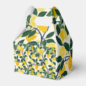 Levendig citroenboompje bedankdoosjes (Achterkant)
