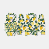 Levendig citroenboompje bedankdoosjes (Uitgevouwen)