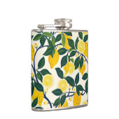 Levendig citroenboompje heupfles (Rechts)