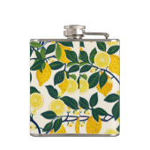 Levendig citroenboompje heupfles (Achterkant)