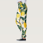 Levendig citroenboompje leggings (Links)