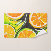 Levendig citrusschilderij bad handdoek (Handdoek)