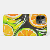 Levendig citrusschilderij Case-Mate iPhone case (Achterkant (horizontaal))