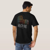 levendig Colosseum T-shirt (Achterkant volledig)