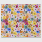 Levendig daisy delight-inpakpapier cadeaupapier (Vlak)