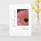 Levendig Daisy-Wenskaart Kaart (Gele Bloem)