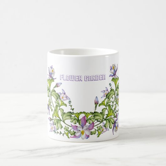 Levendig delicate bloemkool koffiemok (Center)