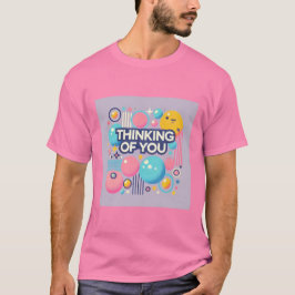Levendig denken aan je minimalistische T-shirt voo