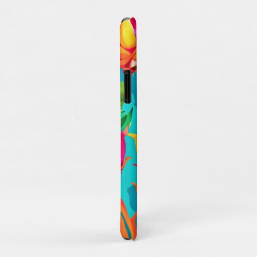 Levendig Dragoon Fruit Patroon Case-Mate iPhone Case (Achterkant/rechts)