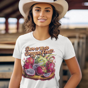 Levendig drakenfruit met vers drakenfruit t-shirt