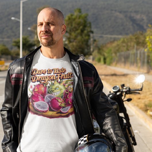 Levendig drakenfruit met vers drakenfruit t-shirt