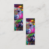 Levendig Dreamscape: Agrizoophobia-Bladwijzer Mini Visitekaartje (Voorkant / Achterkant)