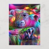 Levendig Dreamscape: Agrizoophobia Briefkaart (Voorkant)