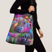 Levendig Dreamscape: Agrizoophobia Crossbody Tas (Dichtbij)