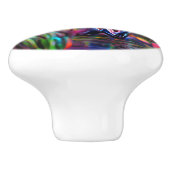 Levendig Dreamscape: Agrizoophobia Keramische Knop (Zijkant)