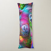 Levendig Dreamscape: Agrizoophobia Lichaamskussen (Achterkant (Verticaal))