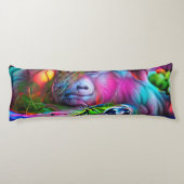 Levendig Dreamscape: Agrizoophobia Lichaamskussen (Achterkant)