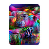 Levendig Dreamscape: Agrizoophobia Magneet (Verticaal)