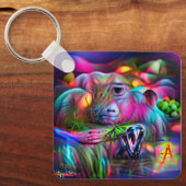 Levendig Dreamscape: Agrizoophobia Sleutelhanger (Voorkant)