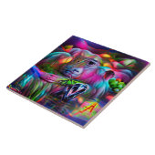 Levendig Dreamscape: Agrizoophobia Tegeltje (Zijkant)