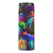 Levendig Dreamscape: Agrizoophobia Thermosbeker (Achterkant)