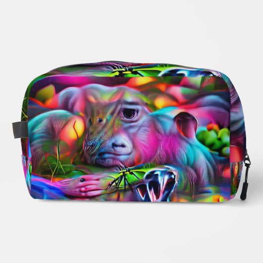 Levendig Dreamscape: Agrizoophobia Toilettasje (Voorkant)