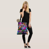 Levendig Dreamscape: Agrizoophobia Tote Bag (Op model)