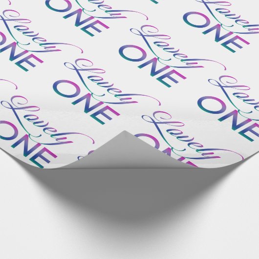 Levendig één cadeaupapier (Hoek)