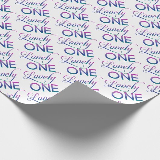 Levendig één cadeaupapier (Hoek)