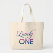 Levendig één grote tote bag (Voorkant)