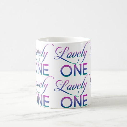 Levendig één koffiemok (Center)