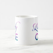 Levendig één koffiemok (Center)