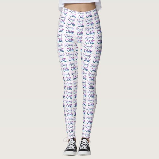 Levendig één leggings (Voorkant)