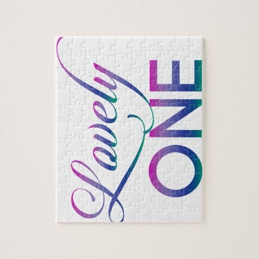 Levendig één legpuzzel (Verticaal)