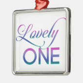 Levendig één metalen ornament (Links)