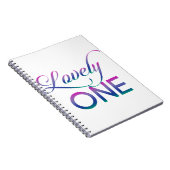 Levendig één notitieboek (Rechterzijde)