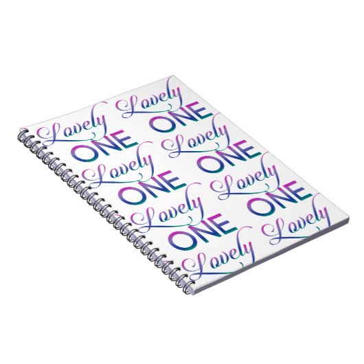 Levendig één notitieboek (Rechterzijde)