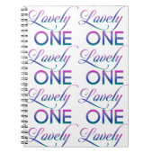 Levendig één notitieboek (Voorkant)