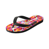 Levendig elektrisch Abstract patroon Kinder Teenslippers (Schuin)