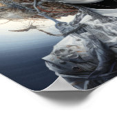 Levendig en boeiend V8 Engine Poster - Perfect (Hoek)