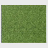 levendig en gevarieerd groen cadeaupapier (Vlak)