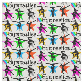 LEVENDIG EN KLEURRIJK IK HOU VAN GYMNASTIEK STOF