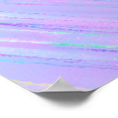 Levendig en Kleurrijk Rainbow Abstract Poster (Hoek)