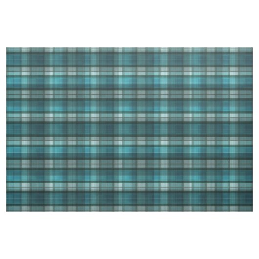 Levendig en modern Blauwgroen platform Stof (Yard (91,4 cm))