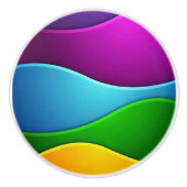 Levendig en vun keramisch kabinet Knob/Pull Keramische Knop (Voorkant)